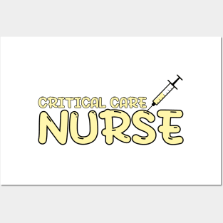 Critical Care Nurse Posters and Art